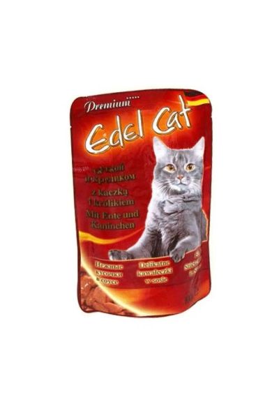 Лот: 5579486. Фото: 1. Паучи Edel Cat для кошек, нежные... Корма