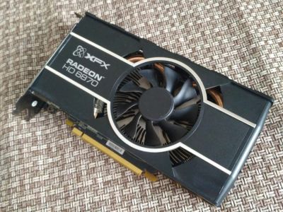 Лот: 10703302. Фото: 1. XFX Radeon HD 6870 О.Т.С. Доставка... Видеокарты