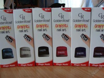Лот: 1993003. Фото: 1. Лак Кракелюр от "Golden Rose". Лак для ногтей