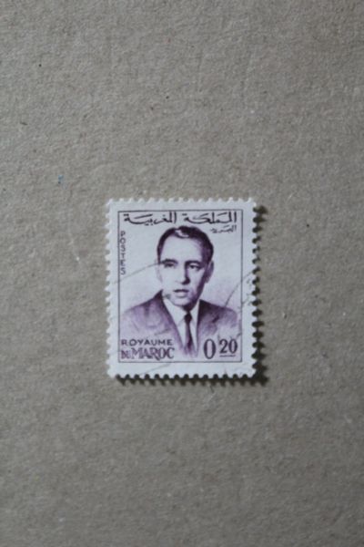 Лот: 25800665. Фото: 1. Марки с конвертов. Марокко. С... Марки
