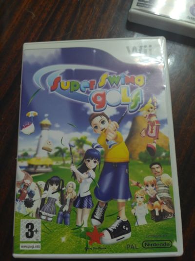 Лот: 14034521. Фото: 1. Wii super swing golf Pal. Игры для консолей