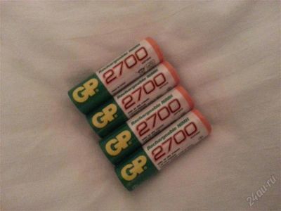 Лот: 2349888. Фото: 1. Аккумулятор, GP 2700 mPh. Батарейки, аккумуляторы, элементы питания