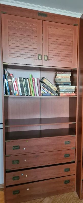 Лот: 23536655. Фото: 1. Шкаф книжный. Шкафы, шкафы-купе