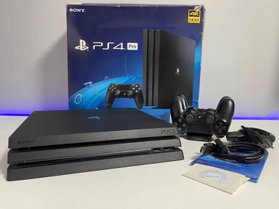 Лот: 19834584. Фото: 1. PS 4 PRO 1 tb прошитая 9.00... Игровые приставки, консоли