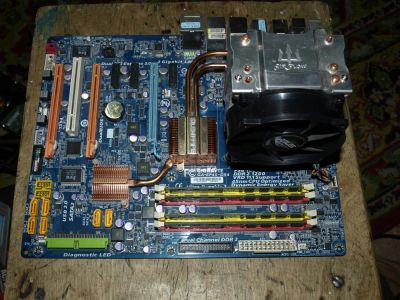 Лот: 7172925. Фото: 1. Комплект 4 ядра Intel xeon E5440... Материнские платы