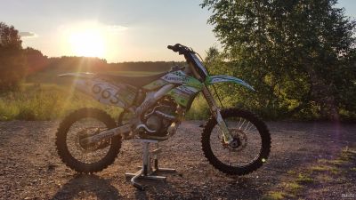 Лот: 13519132. Фото: 1. Мотоцикл кросс Kawasaki KX250F. Мотоциклы