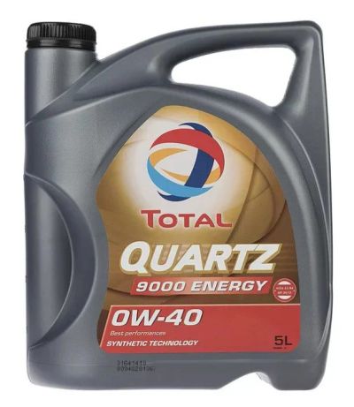 Лот: 16645582. Фото: 1. Масло моторное Total Quartz 9000... Средства по уходу