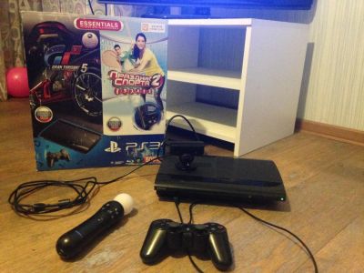 Лот: 4577995. Фото: 1. Sony Playstation 3 500GB+25 игр. Игровые приставки, консоли