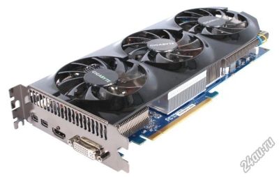 Лот: 5090635. Фото: 1. 3Gb PCI-E DDR-5 Gigabyte GV-R795WF3-3GD... Видеокарты