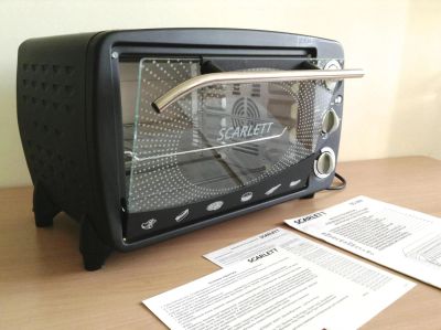 Лот: 4273571. Фото: 1. Электропечь Scarlett SС-099. Микроволновки, мини-печи