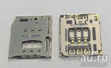 Лот: 9272956. Фото: 1. Коннектор, разъем SIM Lenovo A8-50... Шлейфы, разъёмы