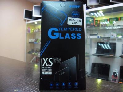Лот: 9915927. Фото: 1. Защитное стекло MeiZu MX6 (2.5D... Защитные стёкла, защитные плёнки