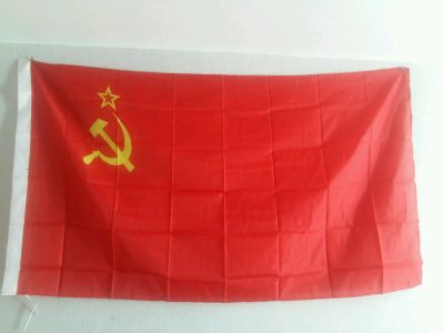 Лот: 9495135. Фото: 1. Флаг СССР 150*90. Флаги, гербы