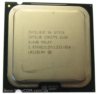 Лот: 8708304. Фото: 1. Core 2 Quad Q9550. Процессоры