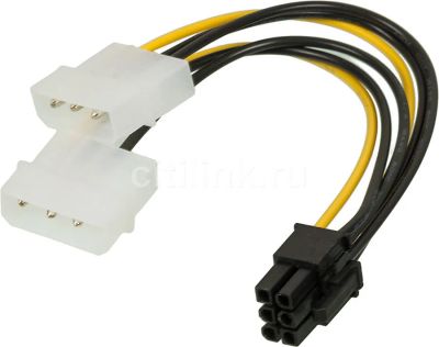 Лот: 15722628. Фото: 1. molex 6 pin. Шлейфы, кабели, переходники