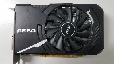 Лот: 12418472. Фото: 1. Видеокарта MSI GTX1060 Aero 3gb. Видеокарты