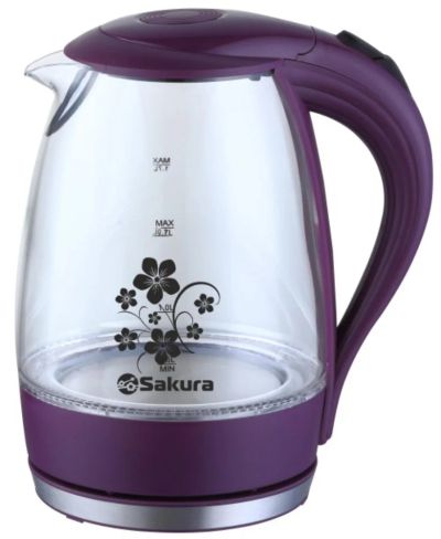 Лот: 9317164. Фото: 1. Чайник Sakura SA-2710V. Чайники, кофемашины, кулеры