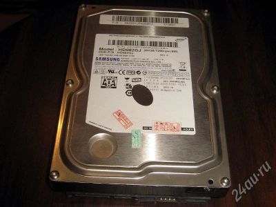 Лот: 179409. Фото: 1. HDD 80Gb Samsung SATA. Жёсткие диски (HDD)