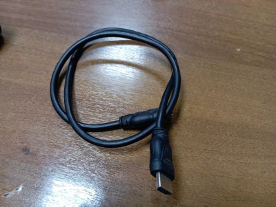 Лот: 24496231. Фото: 1. Провод HDMI короткий. Шнуры, кабели, разъёмы