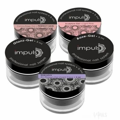 Лот: 6822823. Фото: 1. Гели Impuls. Наращивание ногтей