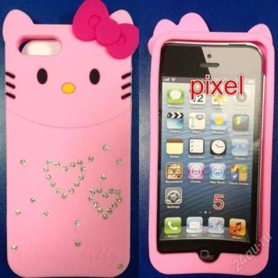 Лот: 2649075. Фото: 1. Силиконовый Чехол iPhone 5. Чехлы, бамперы