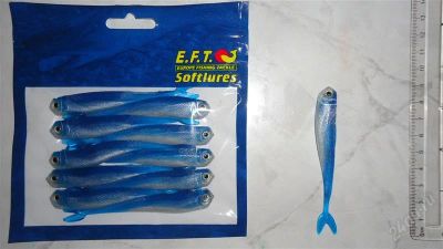 Лот: 2494299. Фото: 1. Твистеры уп.№ 19 E.F.T.Softlures... Прикормки, приманки