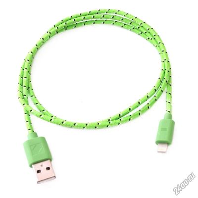 Лот: 4347274. Фото: 1. Цветной USB Дата кабель для iPhone... Дата-кабели, переходники