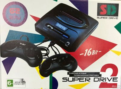 Лот: 9881700. Фото: 1. Игровая приставка Sega Super Drive... Консоли