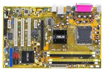 Лот: 2869223. Фото: 1. ASUS P5LD2 SE LGA775 i945P PCI-E... Материнские платы