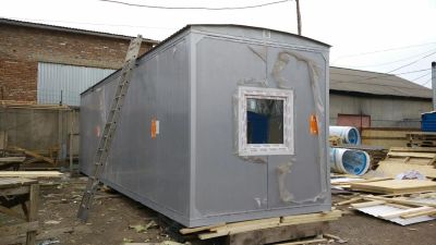 Лот: 11114864. Фото: 1. Бытовка "Сэндвич" 12м. Бытовки, вагончики строительные