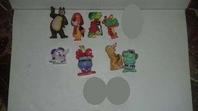 Лот: 14696240. Фото: 1. Игрушки из Kinder surprise. 8... Игрушки