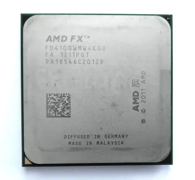 Лот: 19559957. Фото: 1. AMD FX-4100 (4 ядра до 3.8Ghz... Процессоры