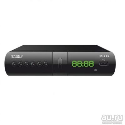 Лот: 14292667. Фото: 1. РЕСИВЕР ЦИФРОВОЙ DVB-T2/C HD Эфир... Цифровое, спутниковое ТВ