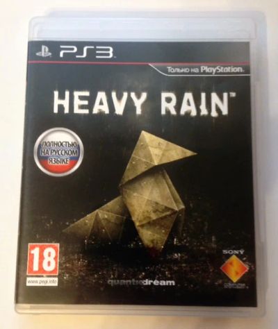Лот: 5347446. Фото: 1. Диск Heavy Rain (Ливень) для PS3... Игры для консолей