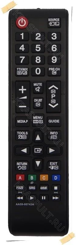 Лот: 10905860. Фото: 1. Пульт Samsung AA59-00742A. Новый... Пульты ДУ