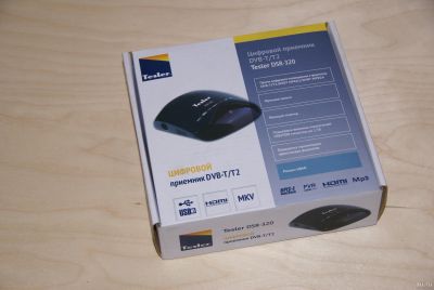 Лот: 13513617. Фото: 1. Цифровая приставка Tesler DSR-320. Цифровое, спутниковое ТВ