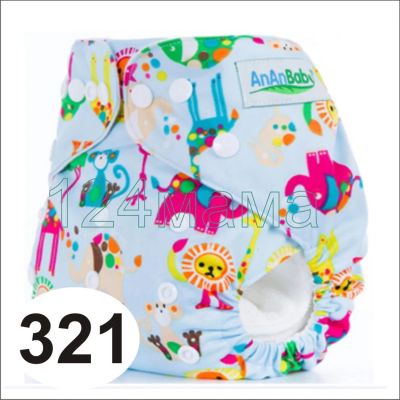 Лот: 8745788. Фото: 1. Многоразовый подгузник AnanBaby... Детская гигиена