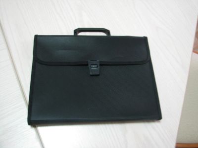 Лот: 4439430. Фото: 1. портфель с файлами под документы. Папки, портфели