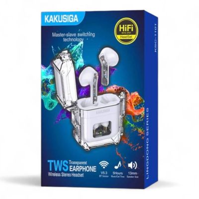 Лот: 25796783. Фото: 1. BT TWS ГАРНИТУРА KAKUSIGA KSC-1101... Наушники, гарнитуры