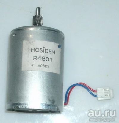 Лот: 15250529. Фото: 1. DC двигатель Hosiden R4801. Электродвигатели, микромоторы