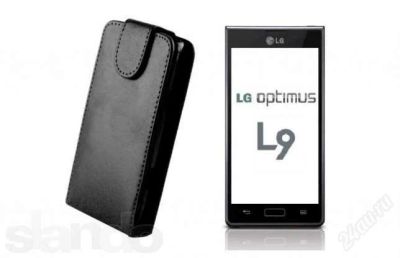 Лот: 1607188. Фото: 1. Чехол Книжка LG L9 Optimus Бесплатная... Чехлы, бамперы