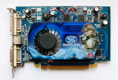 Лот: 11117339. Фото: 1. Sapphire Radeon HD 2600 Pro 600Mhz... Видеокарты