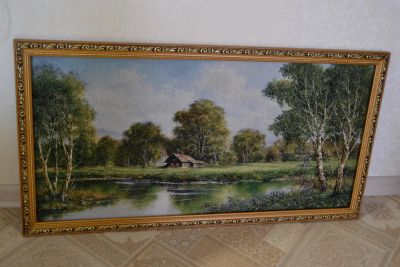 Лот: 10509560. Фото: 1. картина. Холсты чистые