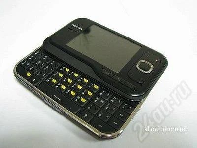 Лот: 701676. Фото: 1. Nokia 6760 slide black. Смартфоны