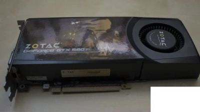 Лот: 7980001. Фото: 1. видеокарта zotac gtx 560 ti обмен... Видеокарты