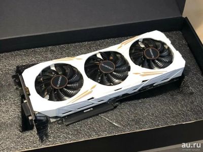 Лот: 16751707. Фото: 1. Видеокарта Nvidia Gigabyte GTX... Видеокарты