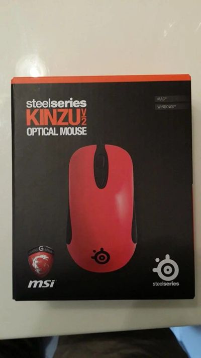 Лот: 8521186. Фото: 1. Мышь проводная SteelSeries Kinzu... Клавиатуры и мыши