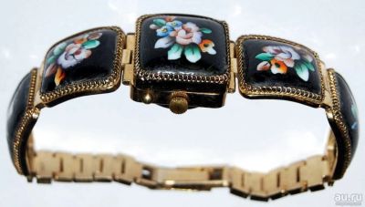 Лот: 9600398. Фото: 1. Часы "Чайка" с браслетом, Ростовская... Оригинальные наручные часы