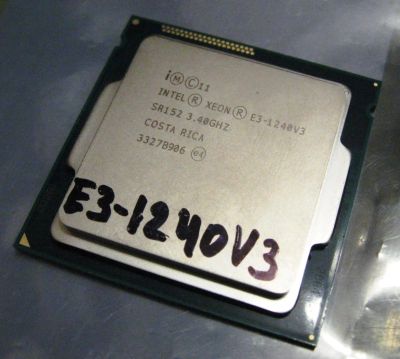 Лот: 4875864. Фото: 1. Процессор Intel Xeon E3-1240 v3... Процессоры