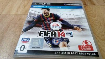 Лот: 9959699. Фото: 1. FIFA 14 PS3 / Лицензионный диск... Игры для консолей